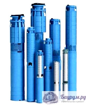 Скважинные насосы ЭЦВ5,6,8,10,12 для подачи артезианской воды