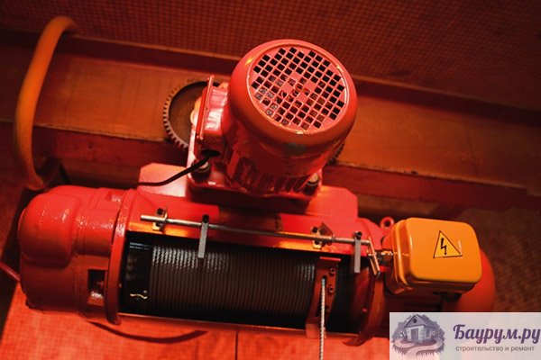 Таль Электрическая канатная Сибталь CD1 5т-24м с самоходной тележкой