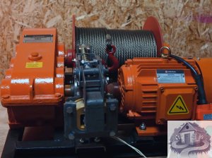 Электрическая лебёдка СибТаль, модель JM, 1Т*120М (с канатом)